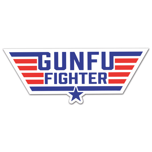 Top Gunfufighter Sticker